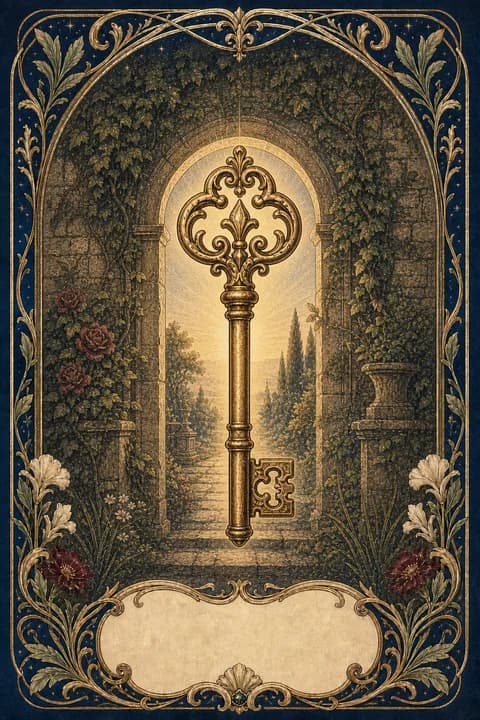 La Clé, carte du Petit Lenormand