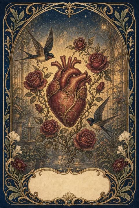 Le Cœur, carte du Petit Lenormand
