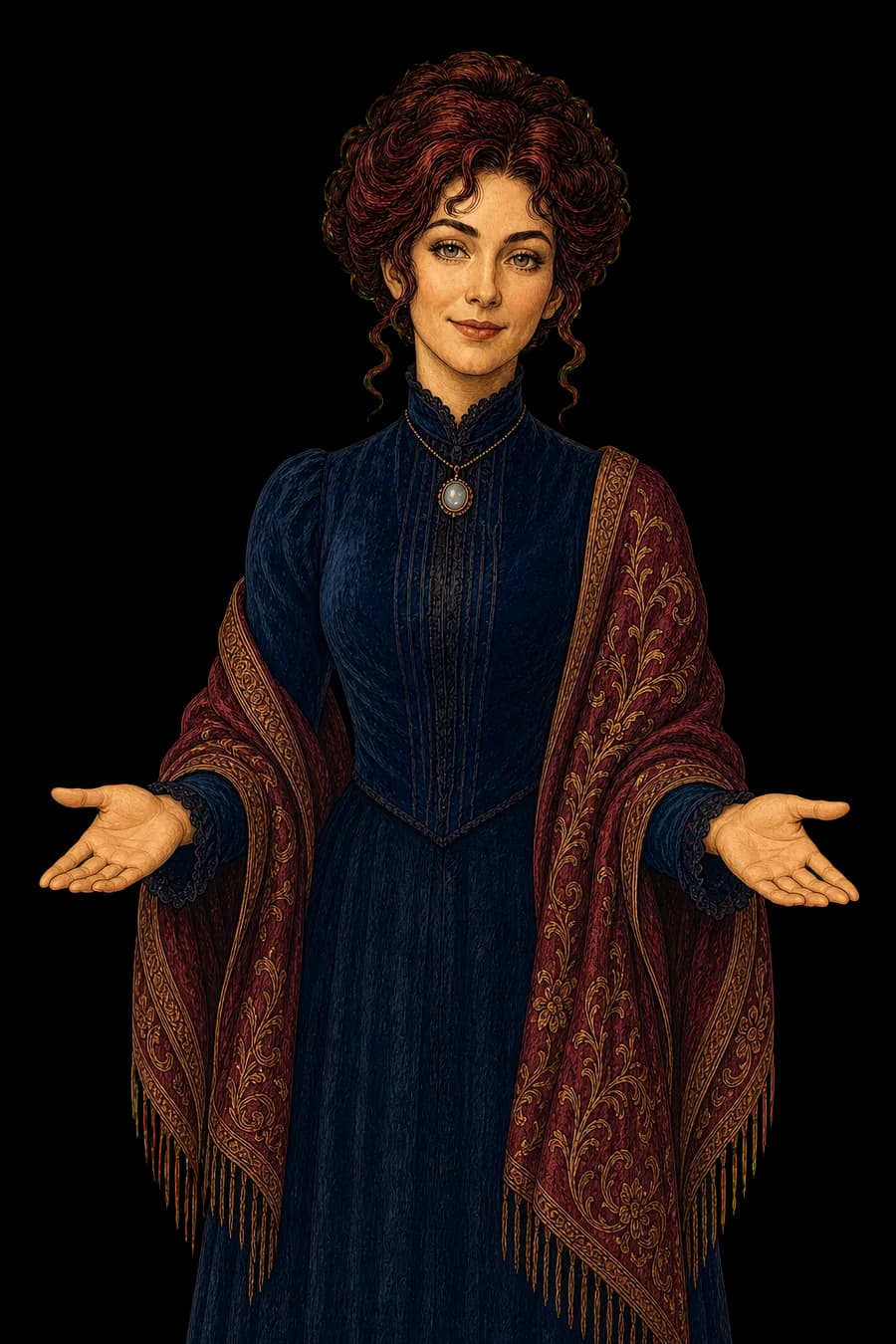 Léonore, cartomancienne, vous accueille dans son cabinet